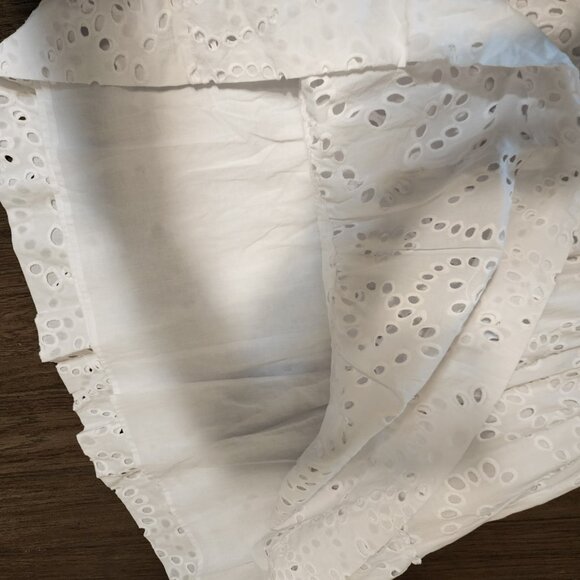 Tuckernuck X Cameran Eubanks Wimberly White Eyelet Palmer Dress NWT Med - Picture 6 of 11